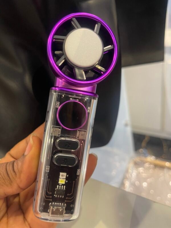 Ac portable hand fan