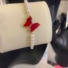 Pearl draw bracelet