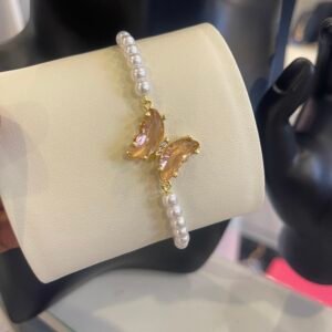 Pearl draw bracelet
