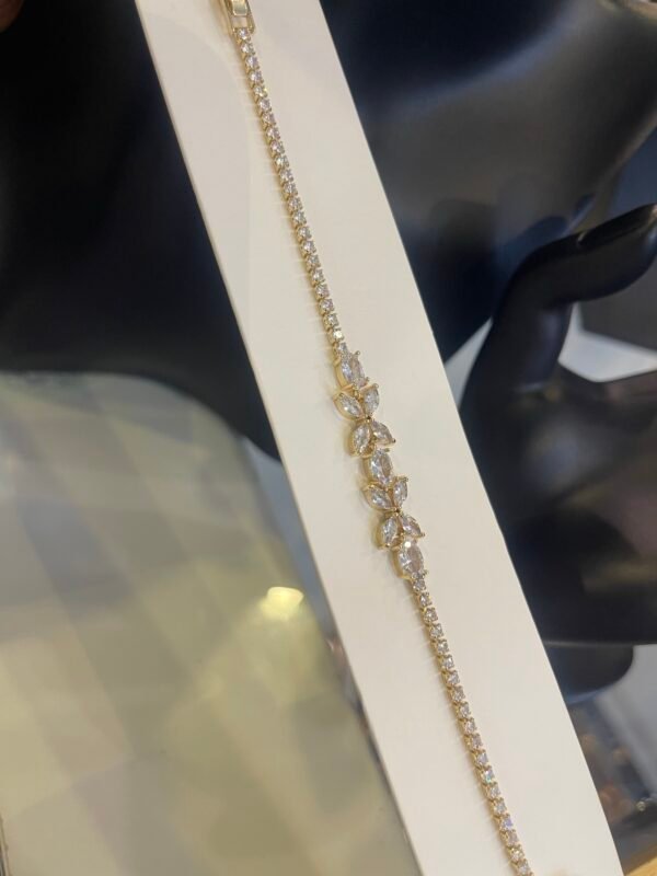 Gold plated bracelet