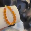 Beaded draw bracelet