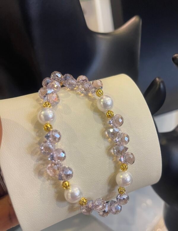 Beaded draw bracelet