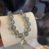 Beaded draw bracelet