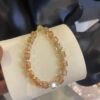 Beaded draw bracelet