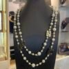 Double rope pearl necklace