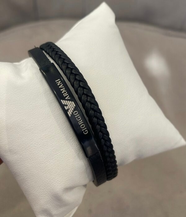 Leather bracelet
